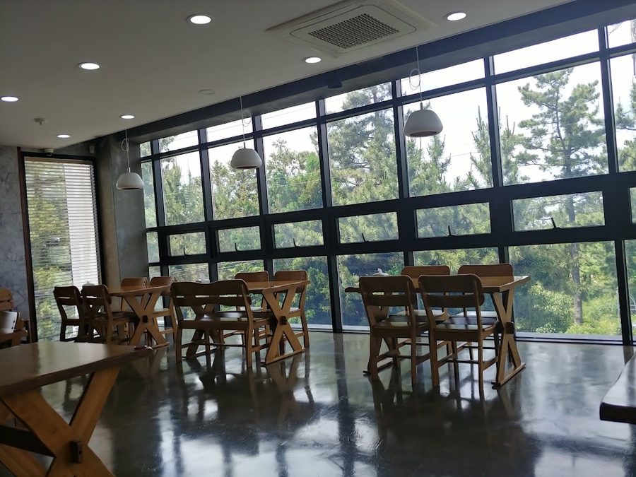 スビンコーヒー、食堂（2階）
