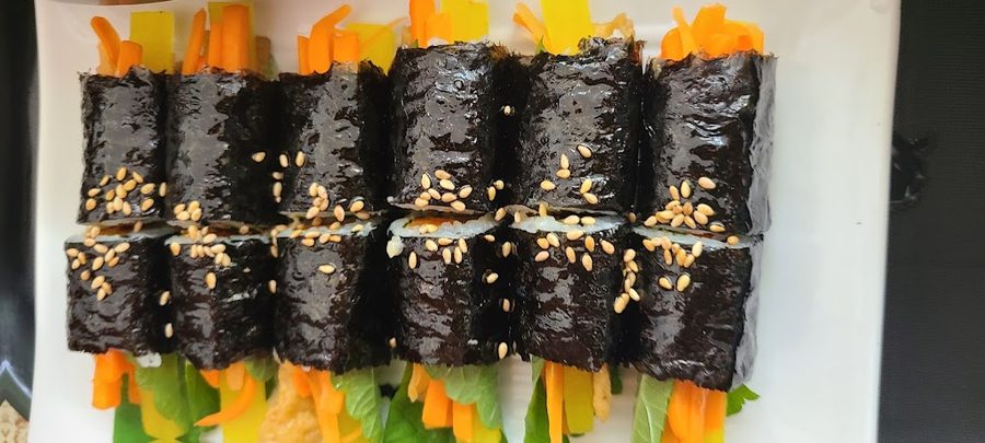 Jisukbong Myeolchi Guksu Kkoma Gimbap