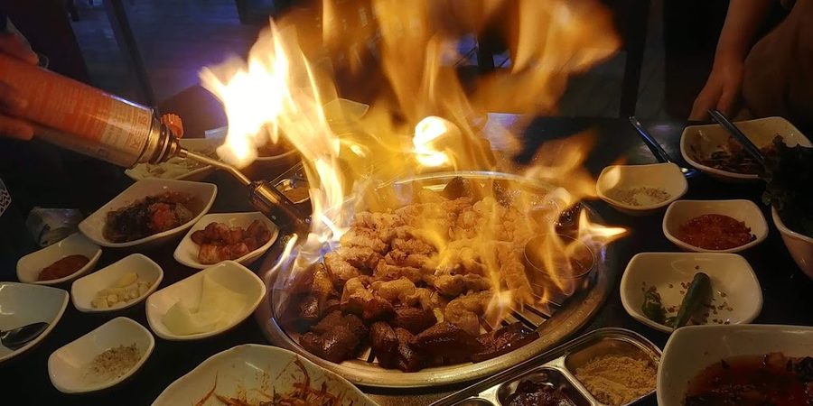 國民雞肉燒烤