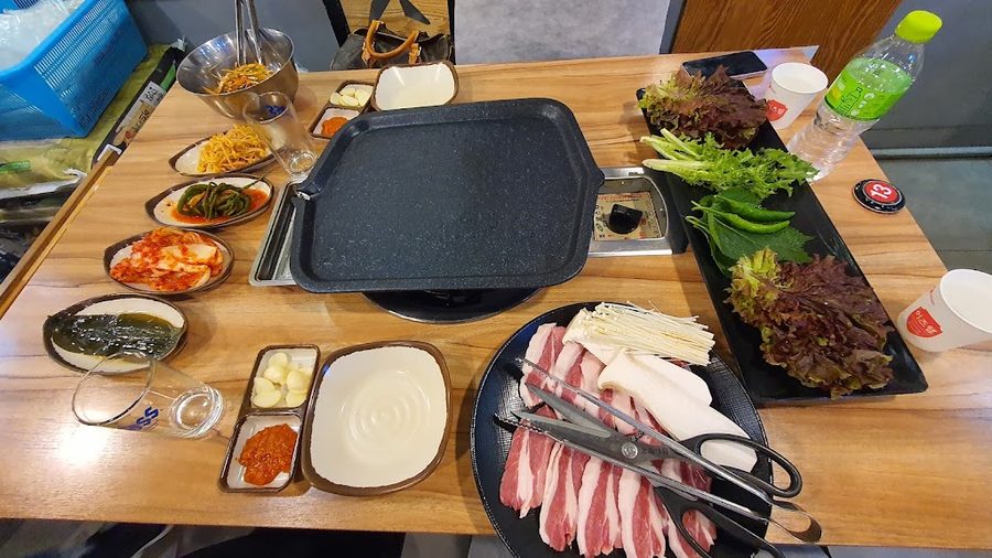 갓삼겹살