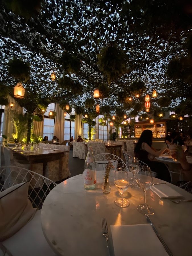 The Terrace and Outdoor Gardens at the Times Square EDITION