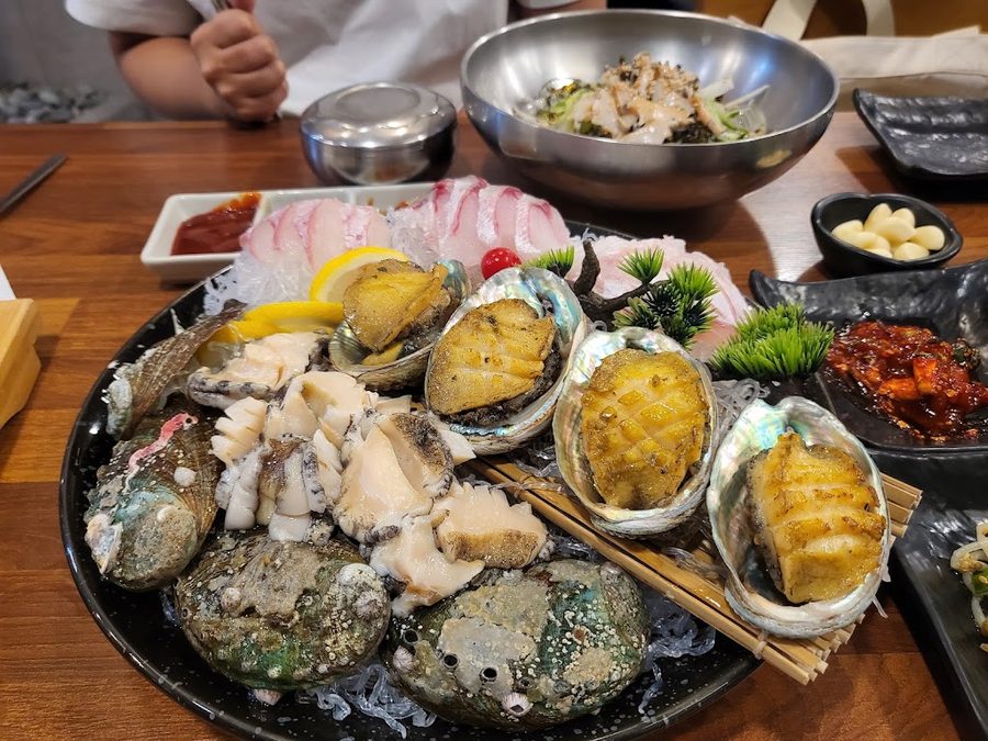 남포물회