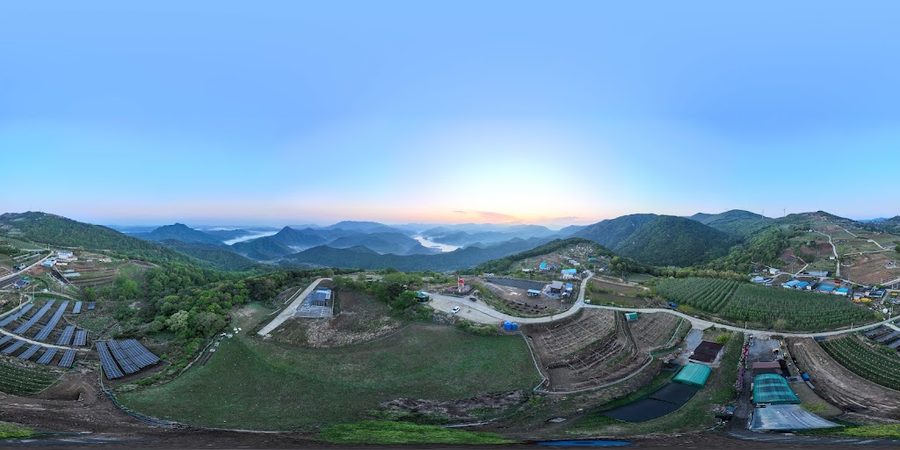 華山山城 風車展望臺
