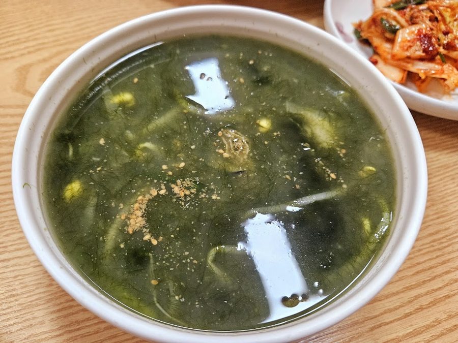 수라매생이칼국수