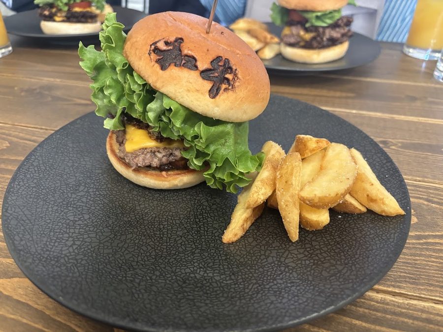 Wagyu Hamburger & Ramen (Halal Vegan Gluten Free)Tsutenkaku Restaurant