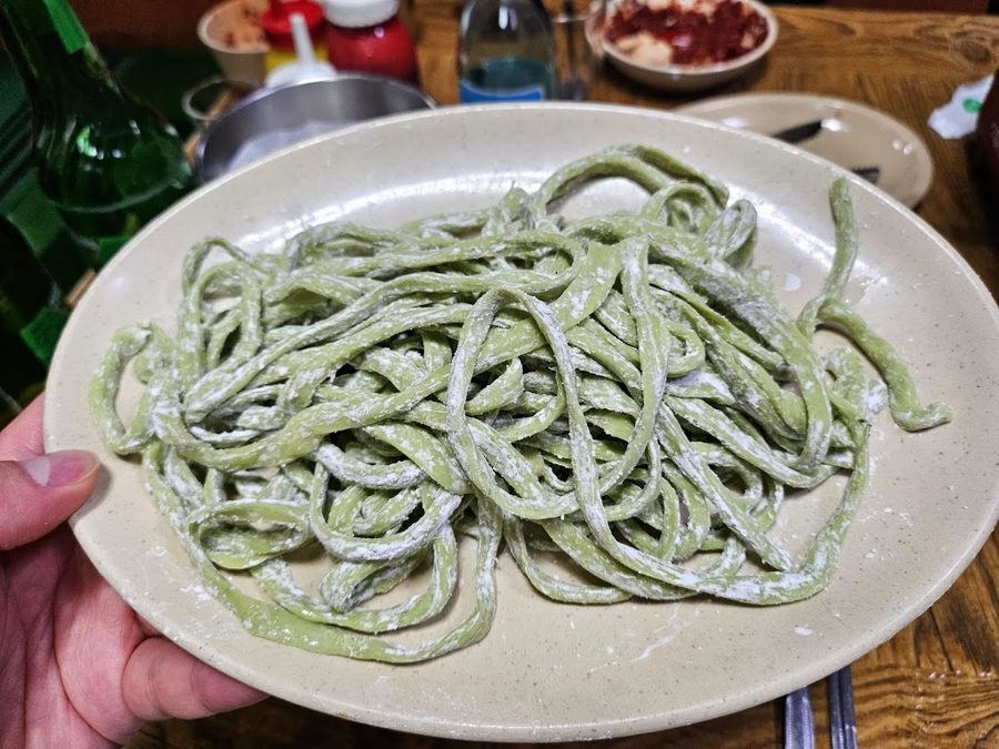 청정바지락칼국수