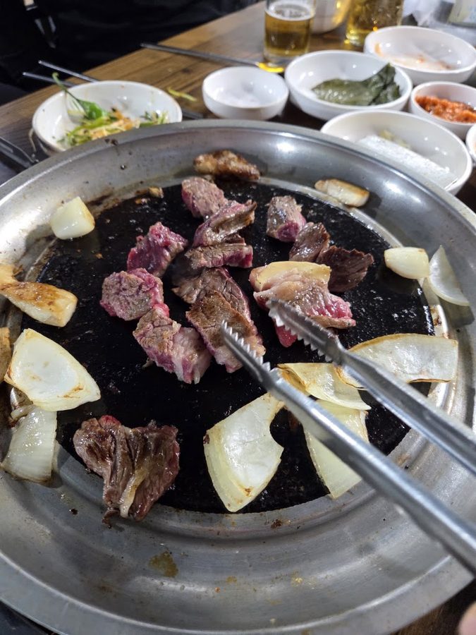 동백 정육점 식당