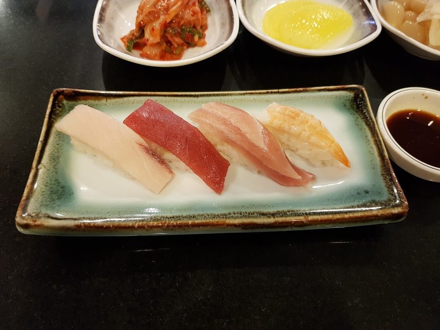 鮪魚與壽司