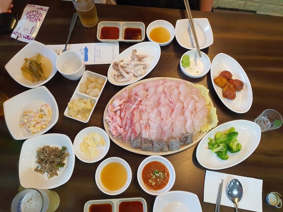민어회집