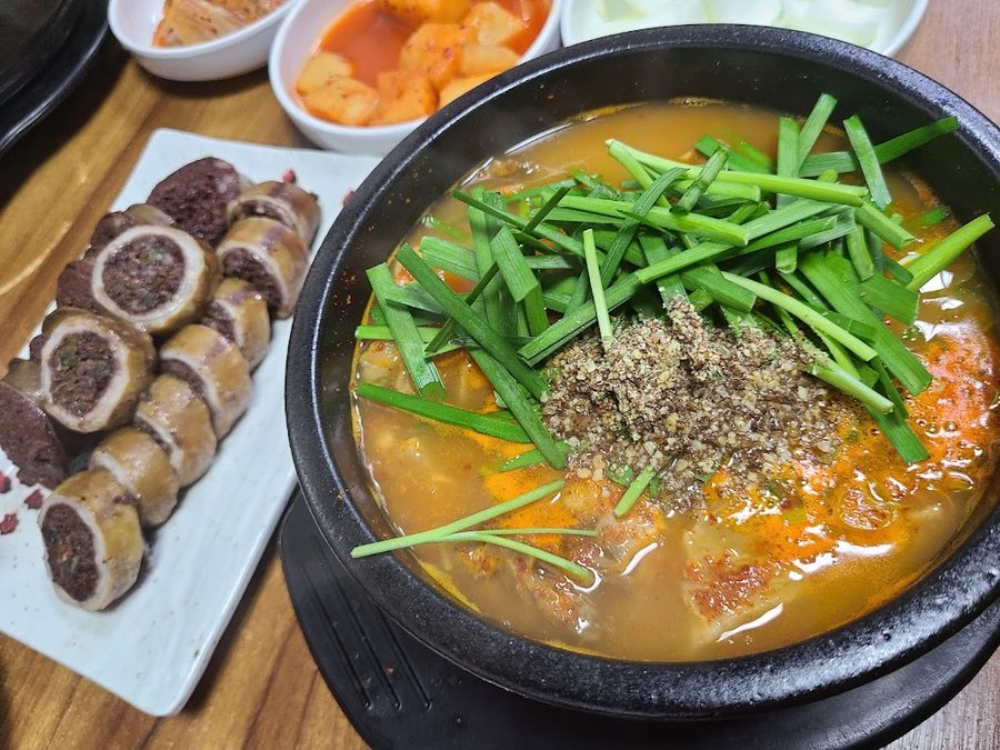 전주순대국