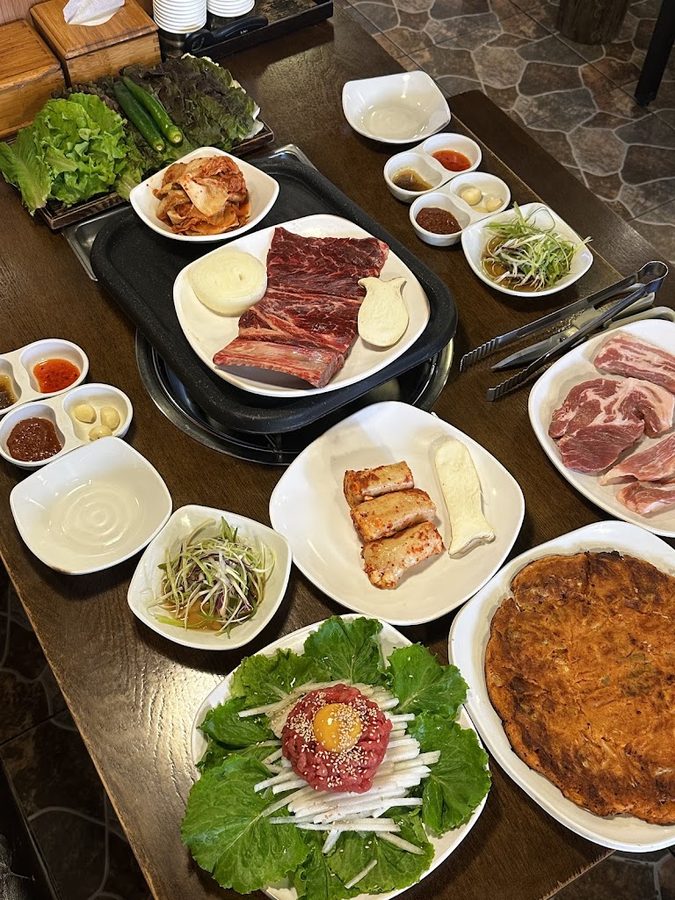 明洞美食錢豬