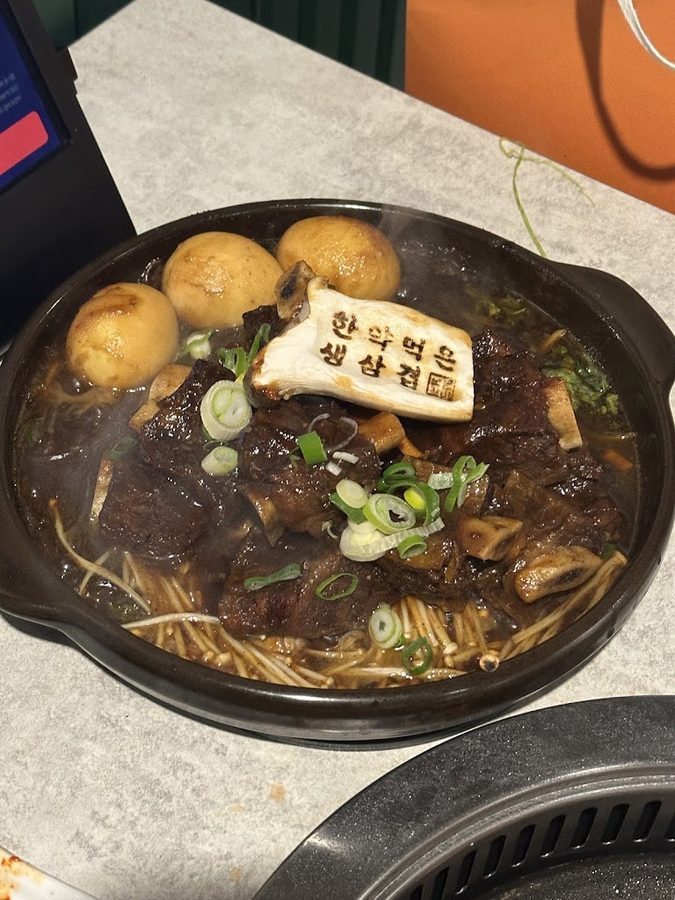 Hanyak Meogeun Saeng Samgyeop Sutbul Galbi