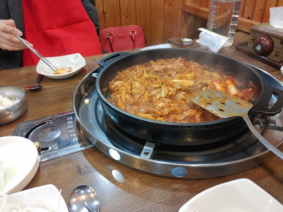 일미닭갈비파전