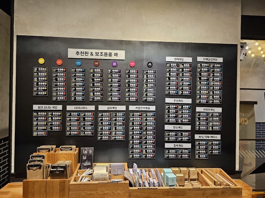 Board Game Cafe Red Button Gangnam