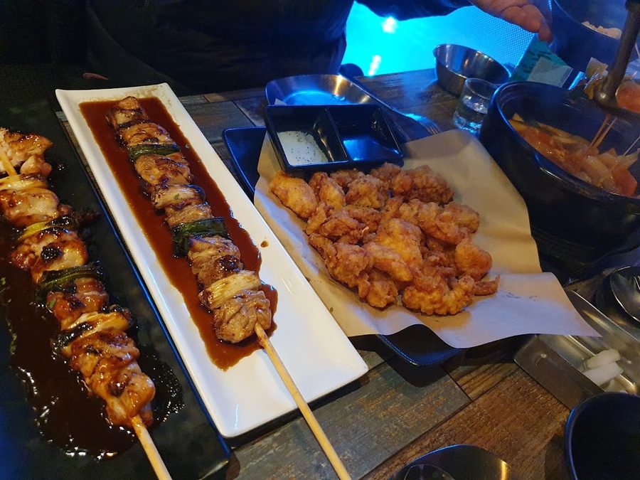 炸雞串
