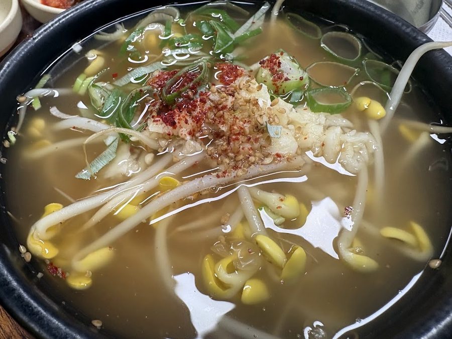 タオルコンナムルクッパ