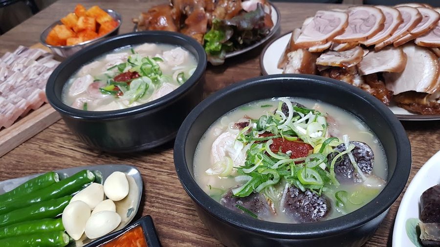 새마을순대국