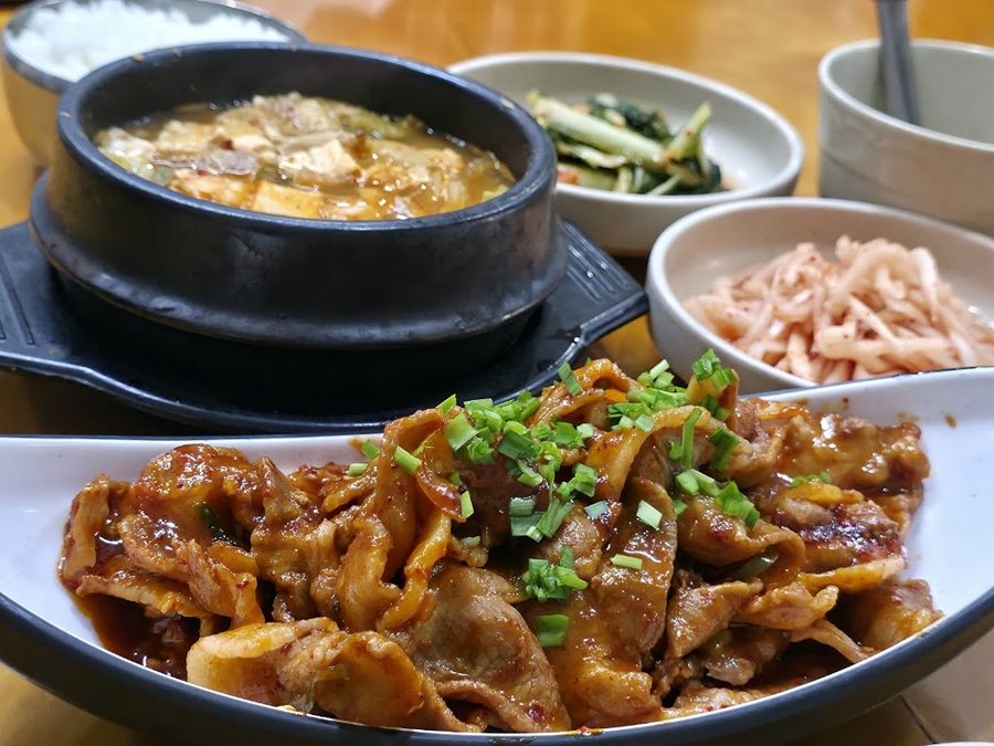 장가네 시골보리밥
