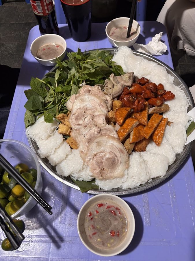Bún Đậu hàng Khay