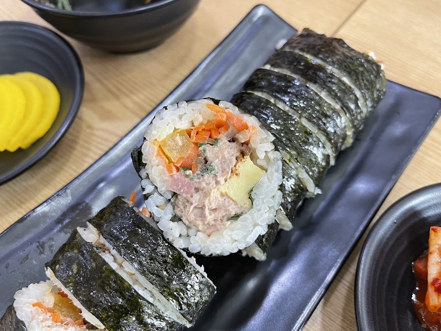 請點紫菜飯捲