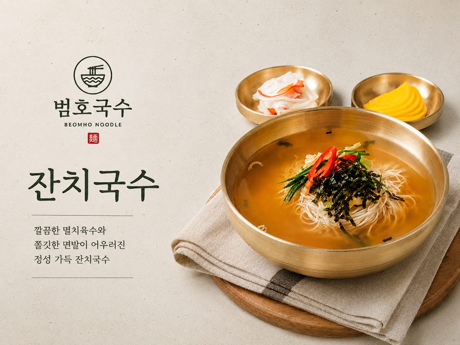 범호국수 선정릉 본점