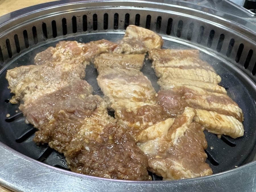 中央炭火排骨