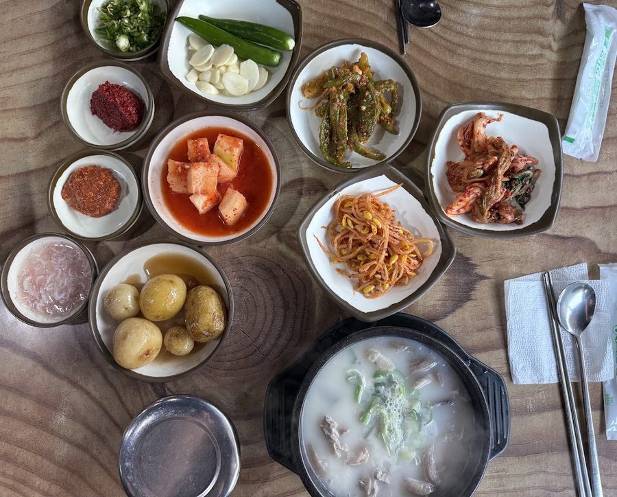 시골순대국