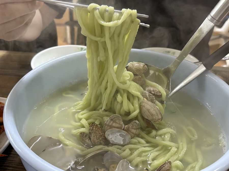 밀마당 바지락칼국수
