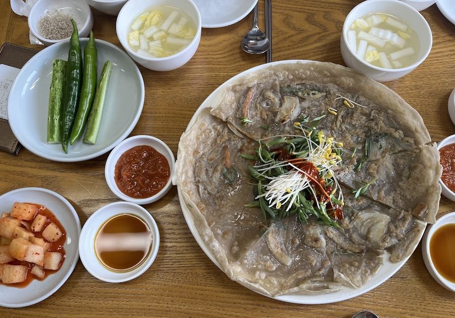 성북동 메밀수제비 누룽지백숙