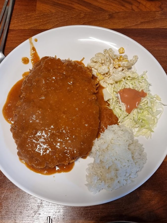 山谷綠茶冷麵
