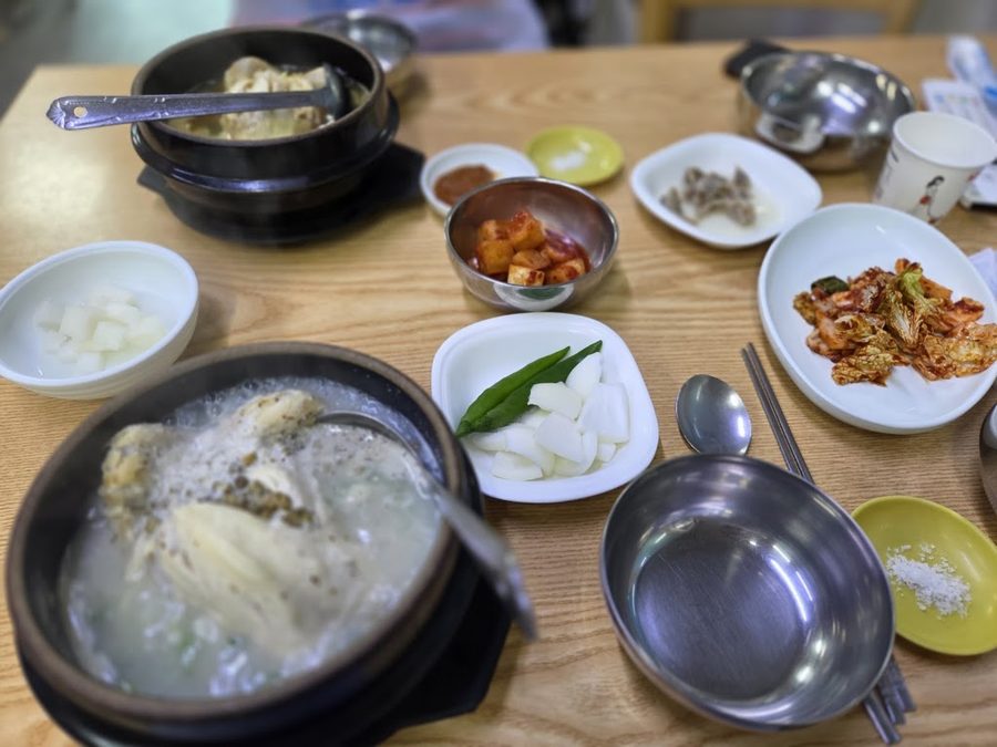 Ginseng chicken soup