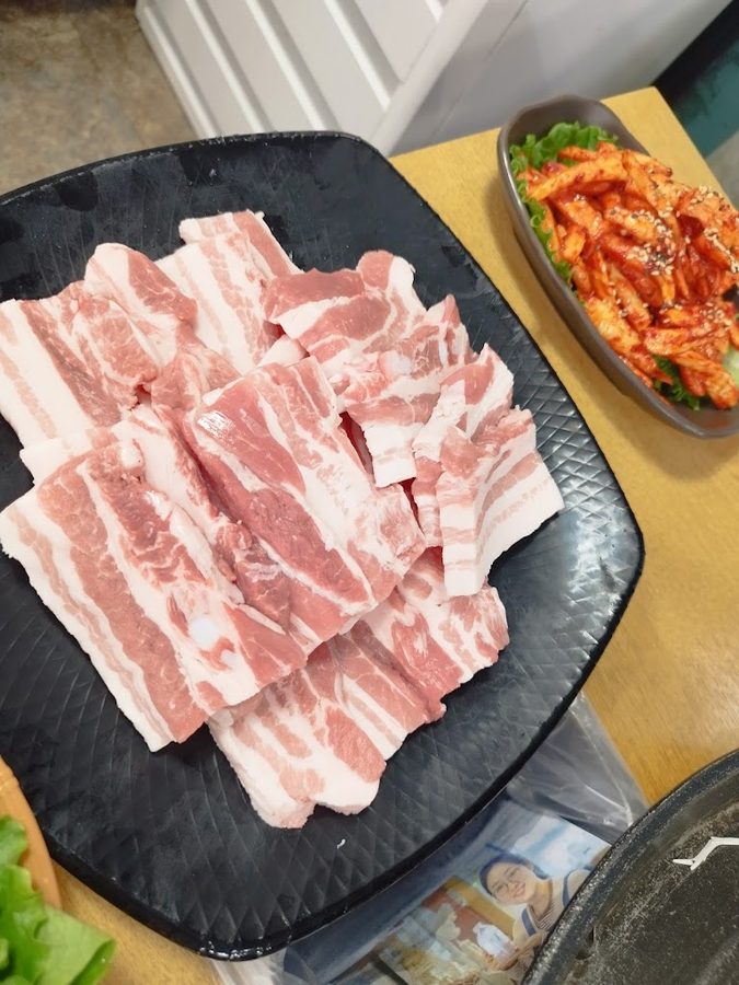더덕솥뚜껑삼겹살