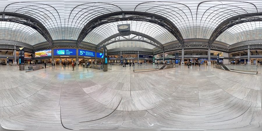 New York Moynihan Train Hall At Penn Station