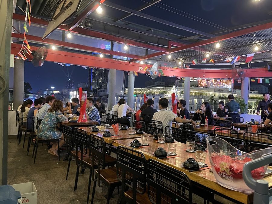 Sky Zone Beer Garden