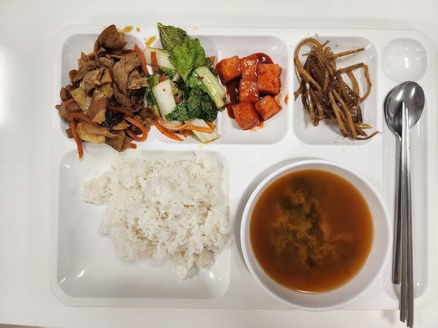 용산역 구내식당