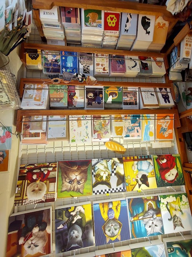 猫のいる額縁店