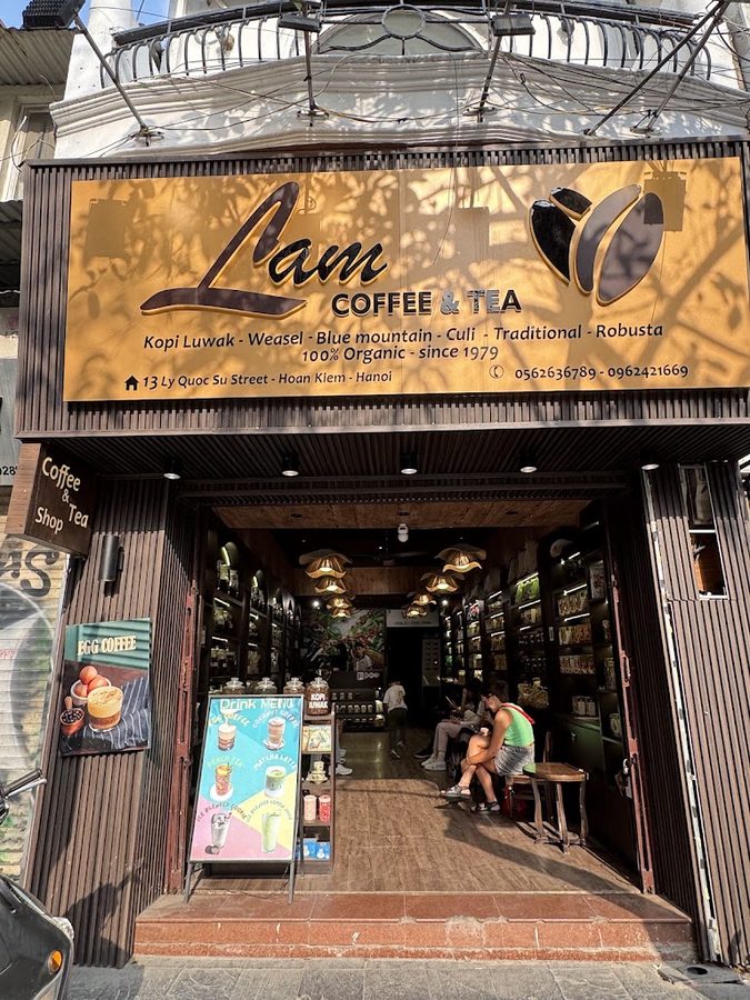 Lam Coffee & Tea - Weasel Specialty 47 Hàng Thiếc