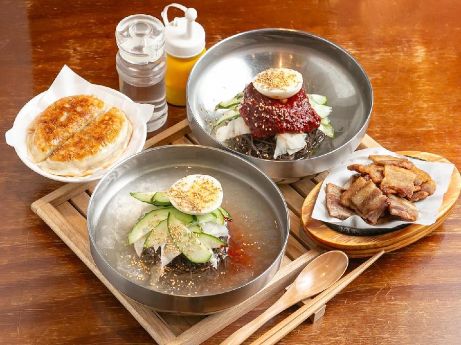 산까치냉면