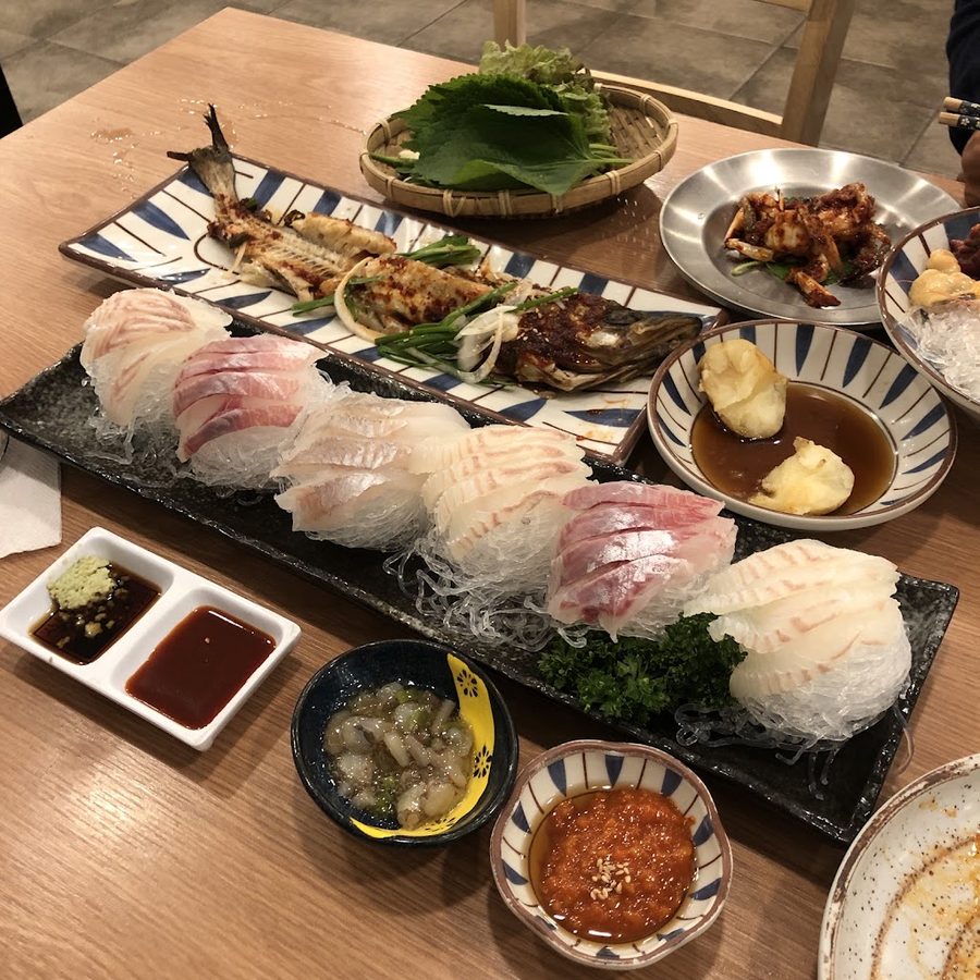 Namhae Jayeonsan Sashimi