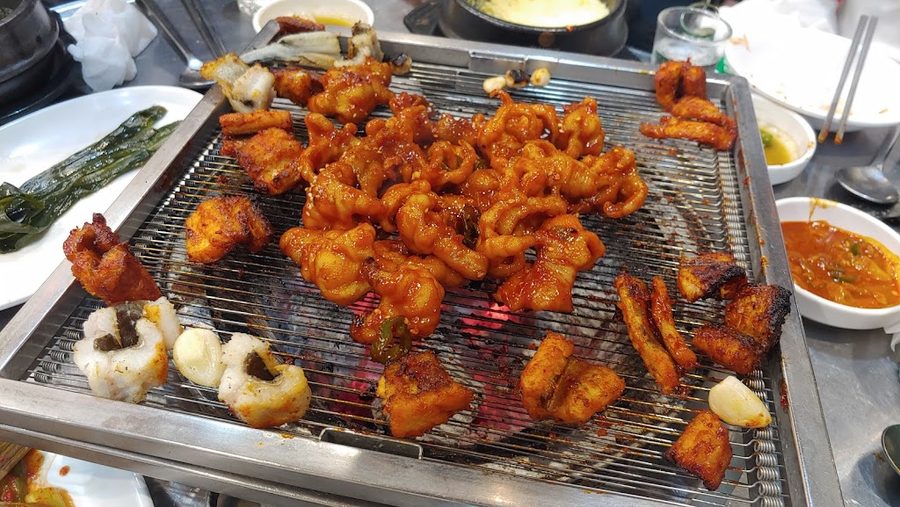 싱싱오동도산아나고꼼장어숯불구이
