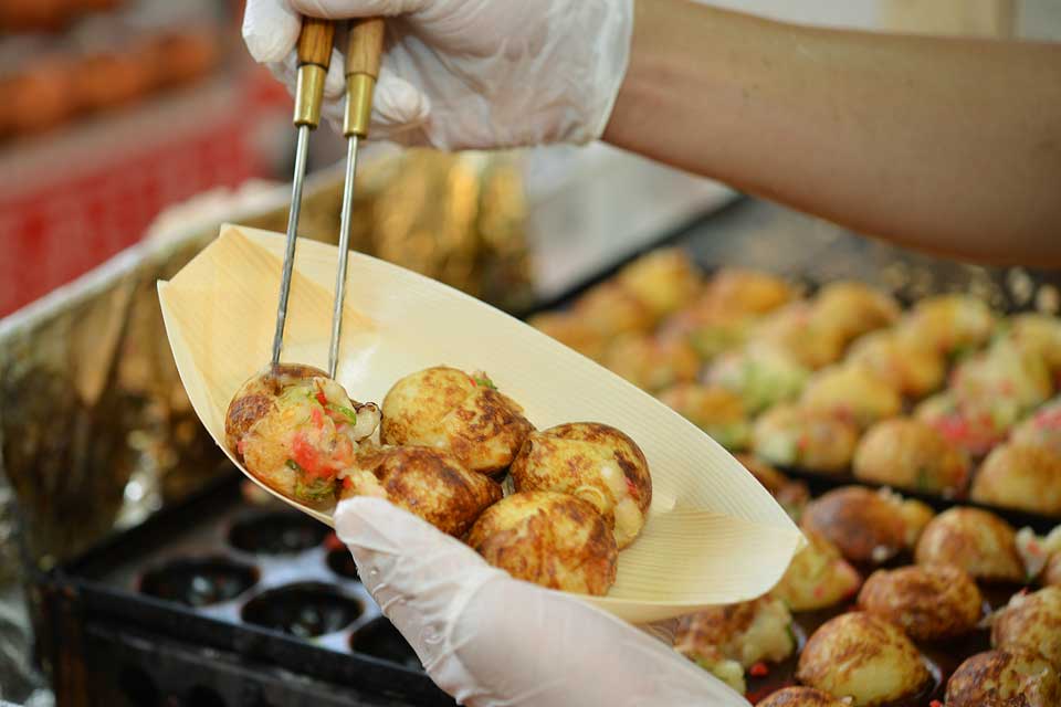 串炸・章魚燒．大阪燒 味之大丸 新世界店