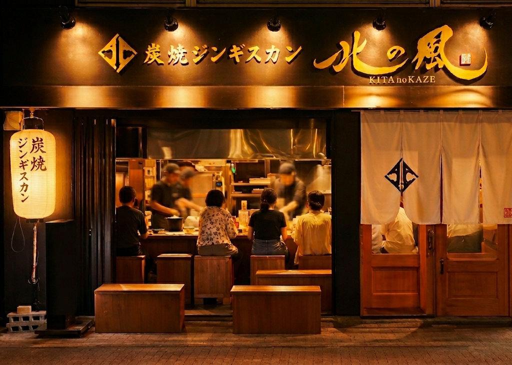 Charcoal Grilled Hokkaido-style Lamb KITANOKAZE
