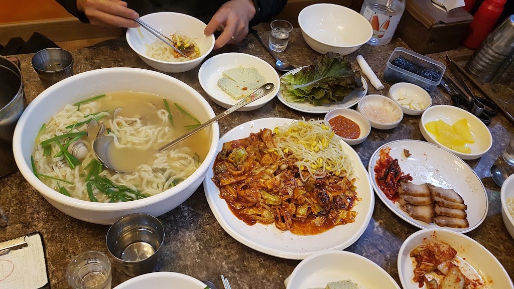 온천손칼국수쭈꾸미